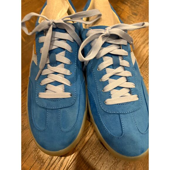 Dr. Scholl’s Time Off Win SIZE 9.5 BRAND NEW IN BOX Platform Sneakers Blue - Picture 7 of 9